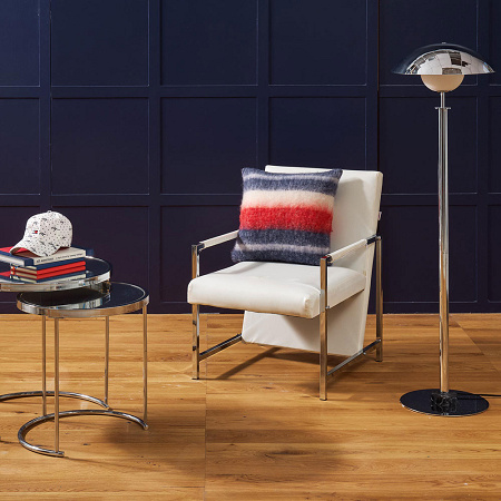 Housse de cous­sin TH Cozy Navy 40×40 cm Tommy Hilfi­ger