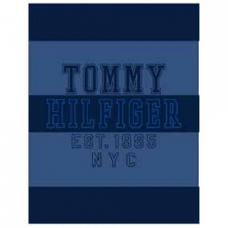 Plaid Bowery Blue 130×170 cm Tommy Hilfi­ger