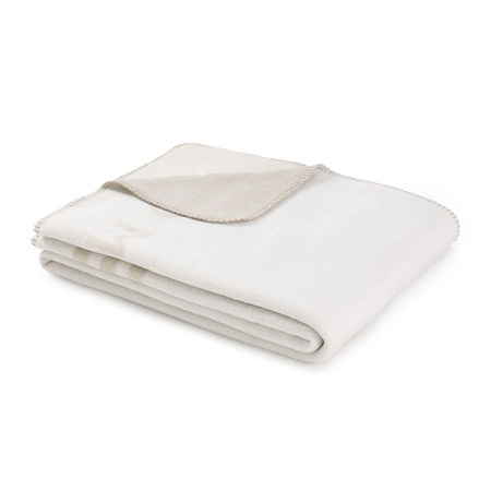 Plaid Polar Fleece Oat 130×170 cm Tommy Hilfi­ger