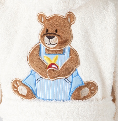Serviette ours doux Portable enfants Petite serviette ours dessin animé, serviette  visage de main en coton doux, servie*CC10577 - Cdiscount Maison